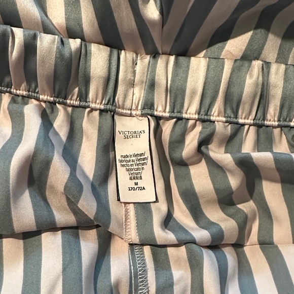 Victoria's Secret Striped Pajama Set - Pink and White - Picture 8 of 8